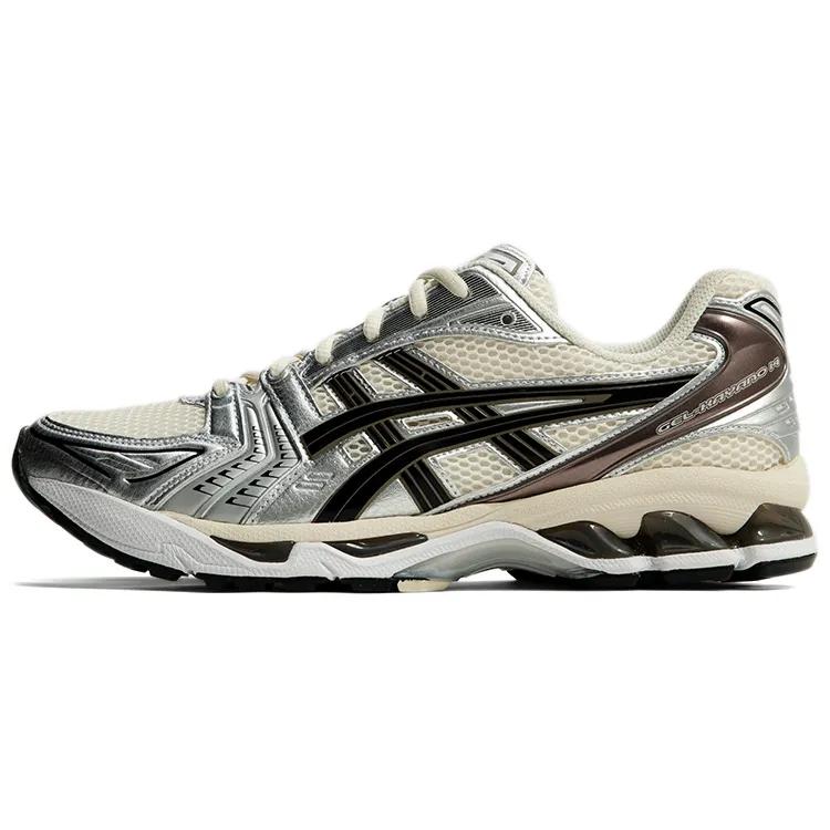 Asics Gel Kayano 14 'Silver Cream' (Unisex) Cream / Black Running Shoes 1201A019 108