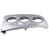 Car Instrument Cluster Lower Trim Panel 55406-0D300-B0 for Toyota Yaris Aralito 07-13 Dash Climate Control Panel Silver