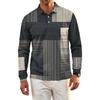Men's Long Sleeve Quick Dry Golf Shirt with Breathable Mesh for Casual Outdoor Sports
