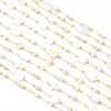 1 Meter Natural Shell Corss Stainless Steel Gold Chains for DIY Jewelry Findings Earrings Making Necklaces Bracelets Supplies