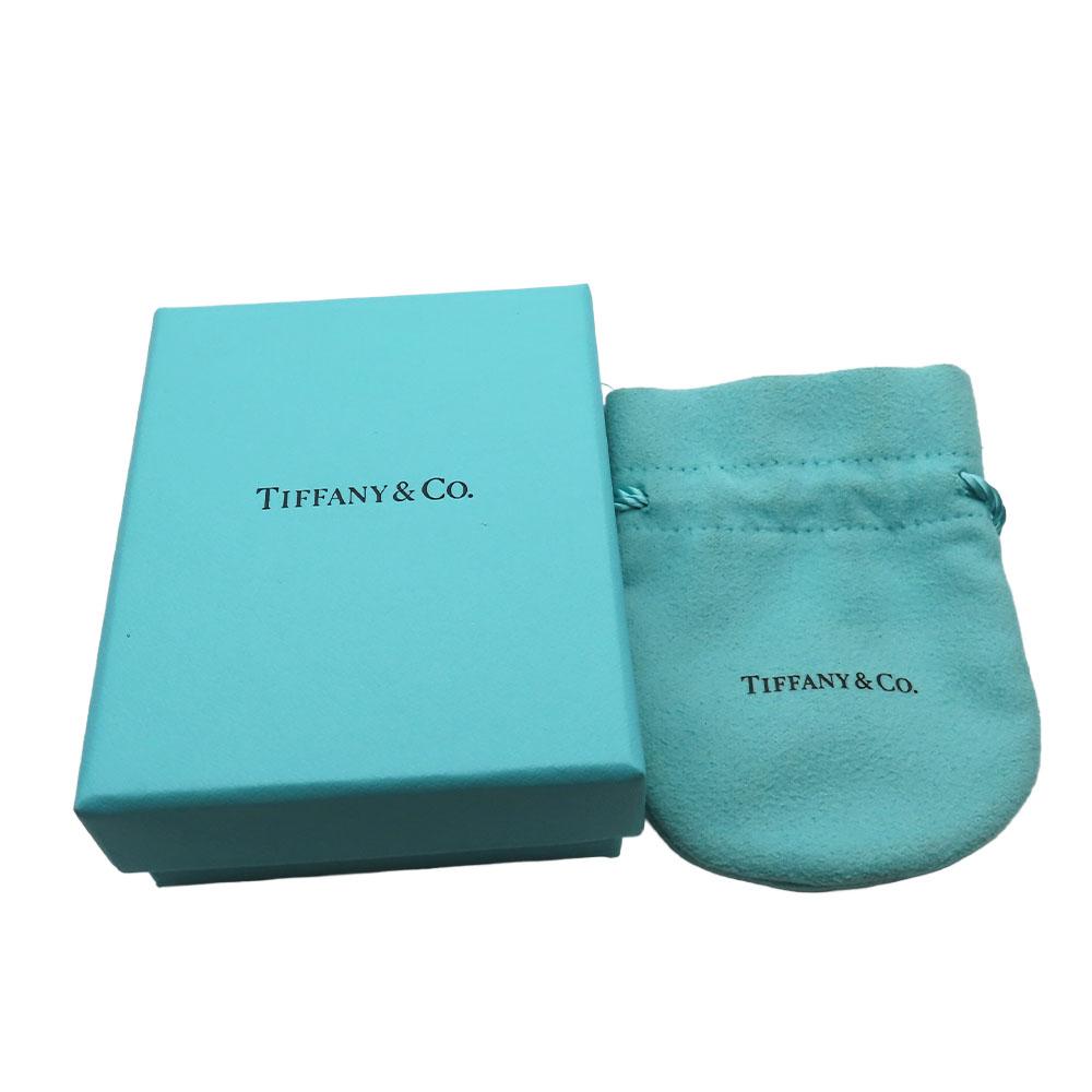 Used TIFFANY&Co. Pierce Olive Leaf Heart Silver925 1.4g Silver Accessories