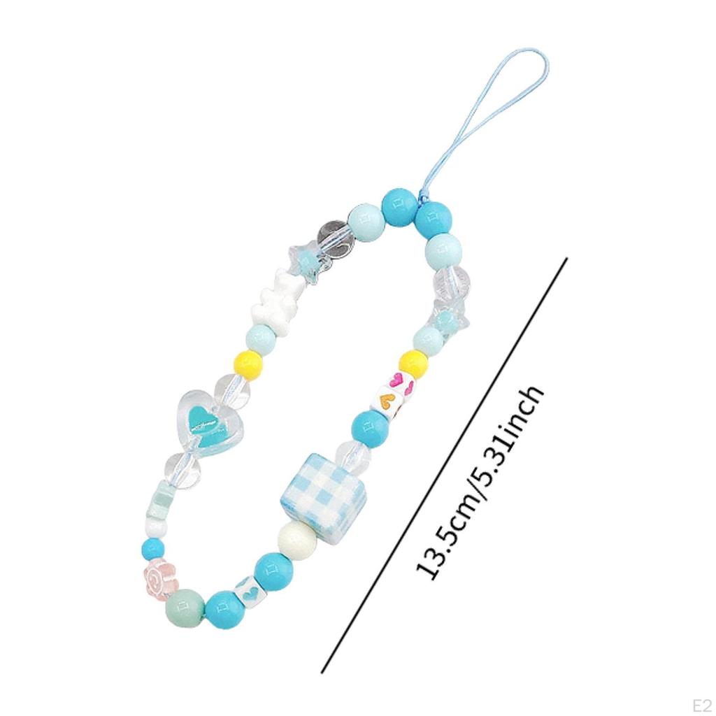 Mobile Phone Charm Lanyard Strap Cute Keychain Decoration Wrist
