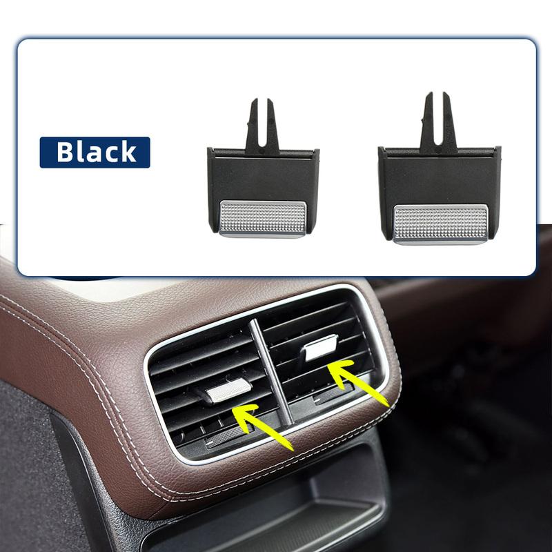 1678307801 -2025 Car Front Rear AC Vent toggle Grille Clip Slider Replace For Mercedes Benz GLE GLS W167 1678301300