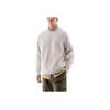 Anta Training Series Solid Color Crew Neck Pullover Casual Long Sleeve Sweatshirt Men Sweatshirt Malt-Gray 952447704-1