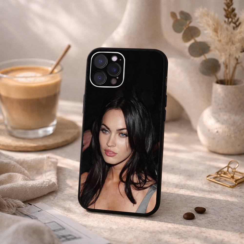 J-Jennifers B-Body M-Megan Fox Phone Case For iPhone17 16 15 14 13 12 11 Pro Max Plus,5G Soft Black Case