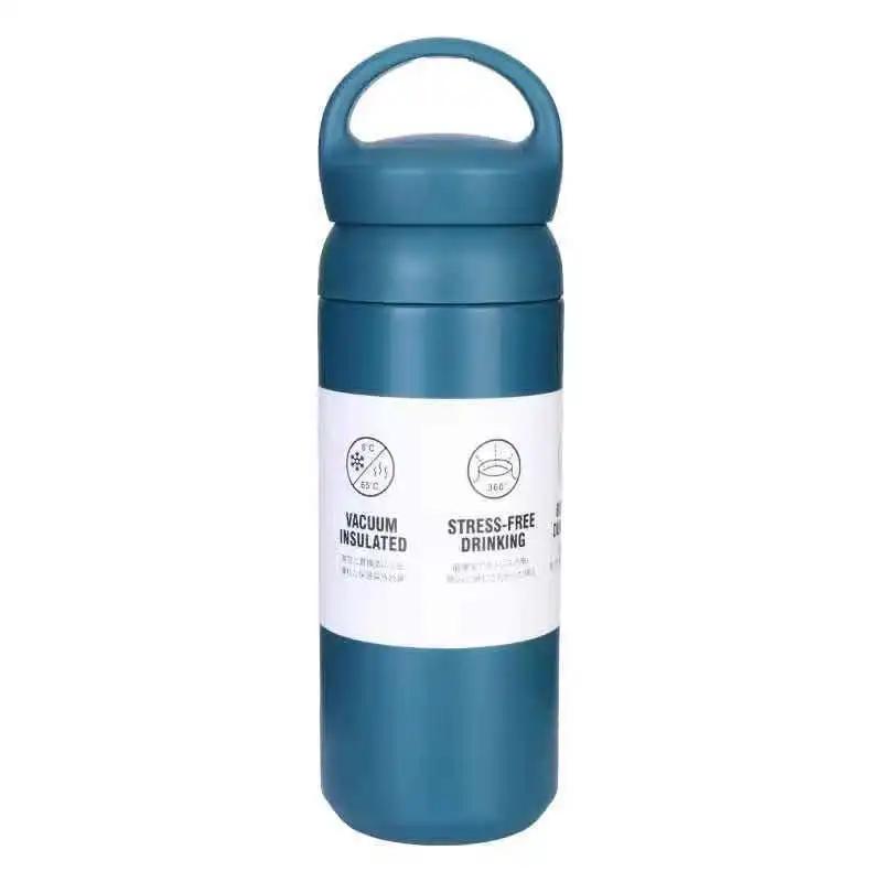 500ml Thermos Cups Coffee Mug Insulated Water Bottle Stainless Steel Thermal Tumbler Vacuum Flask Portable Travel Office Mugs