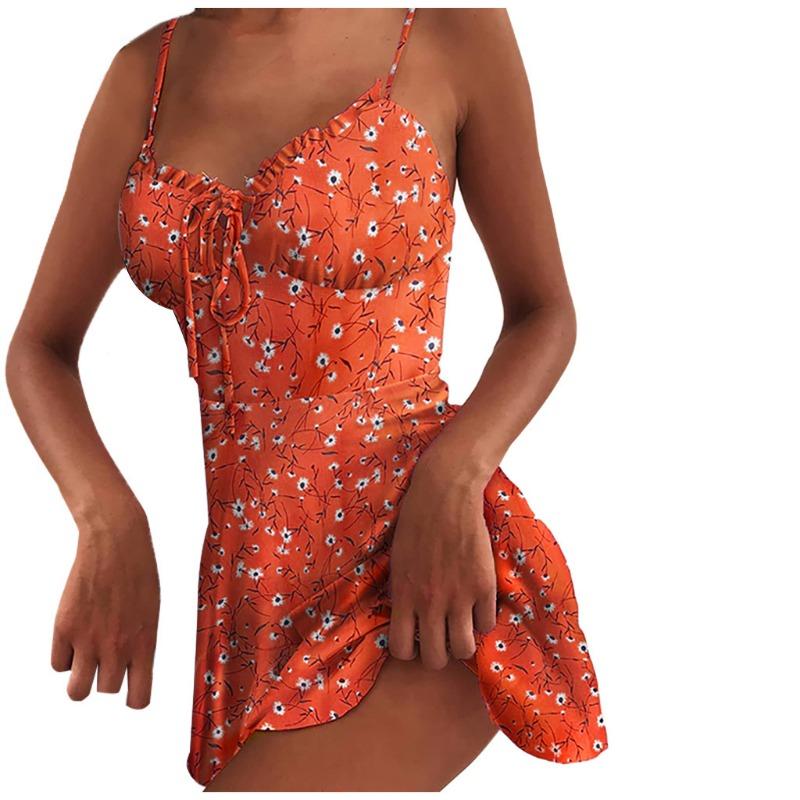 Blumenkleider Sommer Süße Sexy Vintage Kleider