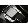 Silver Aluminum For Benz GLE GLS key Sticker Trim Car Central Console Gear Shift