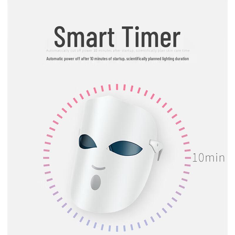 K·SKIN LED Light Therapy Facial Mask CN Plug (adapter Included)