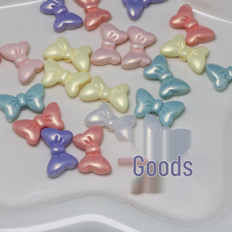 

Colorful Acrylic Bowknot Macaron Beads for DIY Jewelry Making