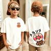 Anpanunisex Anime Unisex Unisex Child Short Sleeves TShirt ParentChild Summer Casual Graphic Y2k Clothes New Arrival Tee Tops