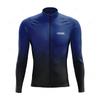 2026 Spring New Team Long Sleeve Cycling Jersey Set MTB Bike Clothing Uniform Men's Thermal Fleece Bicycle Maillot Ropa Ciclismo