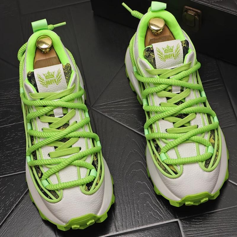 Fashion NEW Men's casual Dad shoes Men's outdoor flat lightweight men's casual sneakers Zapatillas Hombre a45