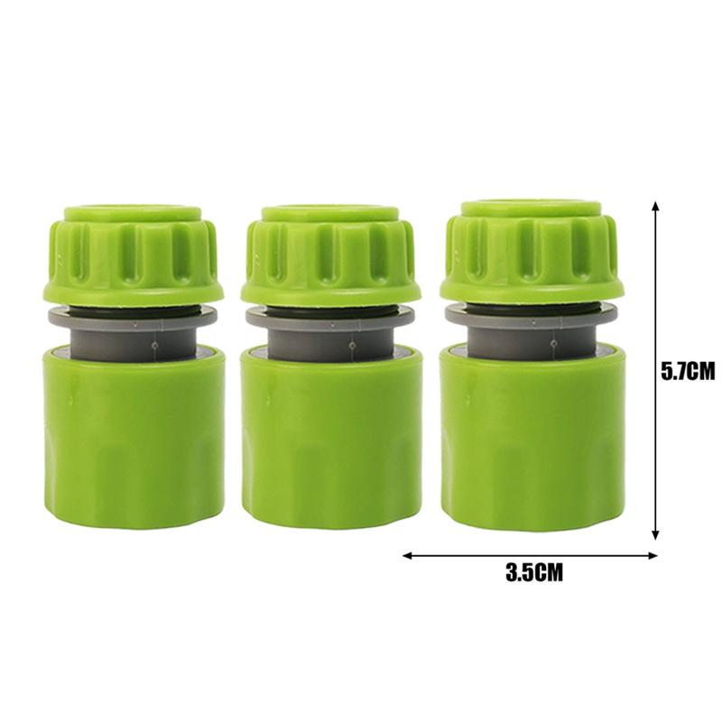 6-1PCS Garden Hose Quick Connector Faucet Extender Hose Connection Joint Garden Water Pipe Connectors Watering Pipe Fittings