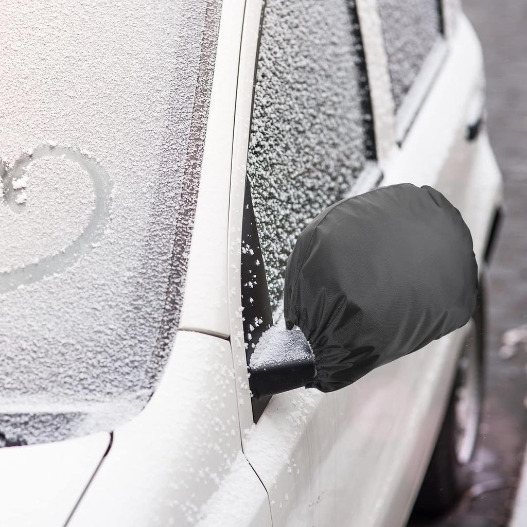 Frienda 6 Pieces Waterproof Side Mirror Covers Auto Rearview Protection Cover Exterior Rear View Accessories Car Mirror Accessories With Drawstrings