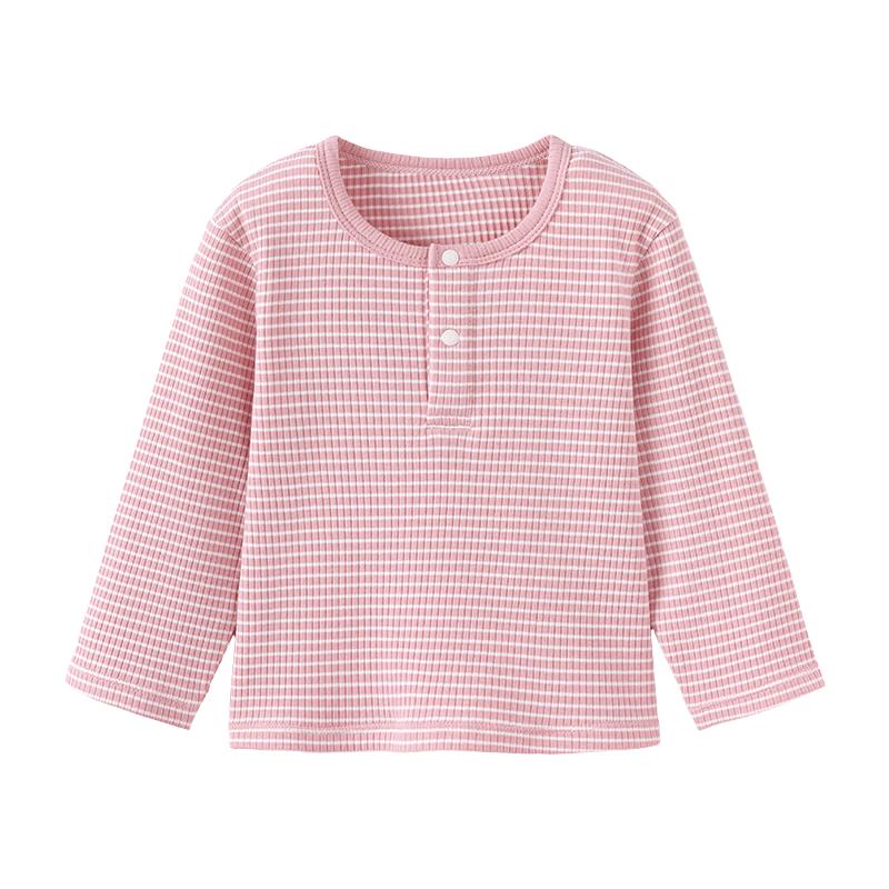 Babylove Unisex Long-Sleeve Striped T-Shirt 90