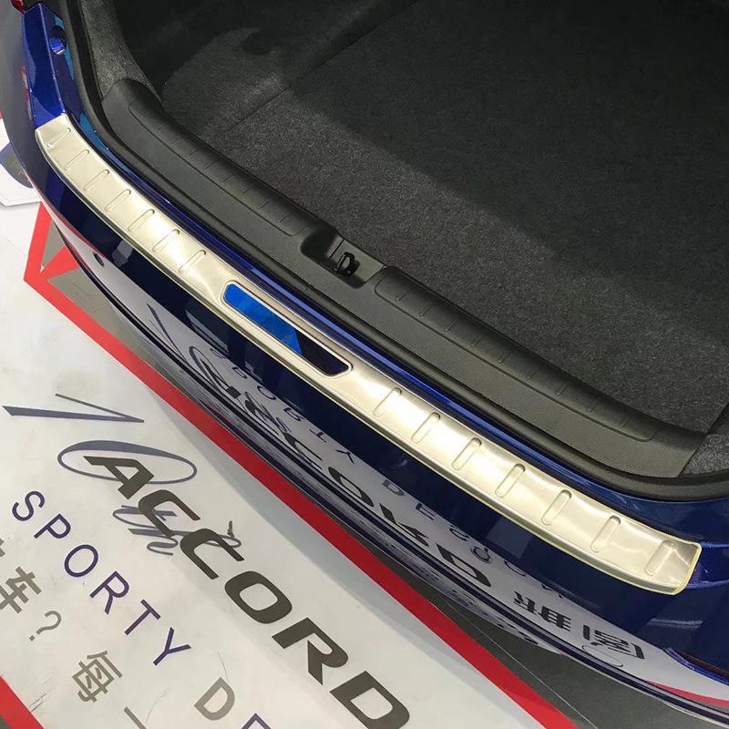 Protecție prag bară spate Honda Accord generația a 10-a - Oțel inoxidabil