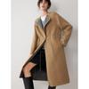 ELLE Women's Merino Wool Cashmere Blend Long Coat