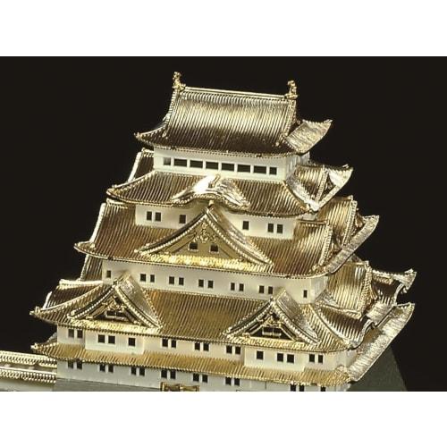 Doyusha 1/350 Japan's Famous Castles Deluxe Gold Nagoya Castle Plastic Model DG-3