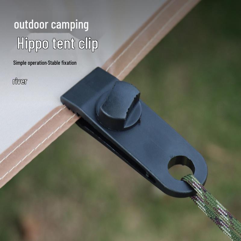 Outdoor Tent Windproof Plastic Clip for Awnings - Large Multi-Person Tent Fastener