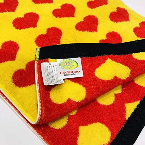 X JAPAN Hide Official Merchandise LEMONeD Jacquard Towel Face Towel "Yellow Heart