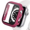 Glass+Matte Watch Cover for Apple Watch Case 45 41 44 40mm 42mm 38mm Bumper+Screen Protector for Iwatch SE 9 8 7 6 5 4 3 2 Cover