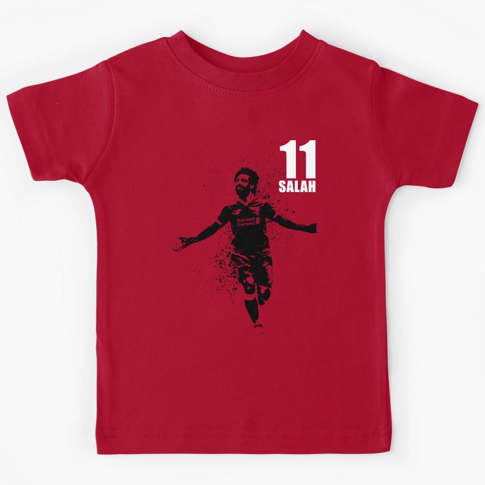 SPORTS ART #THE KING on red Kids T-Shirt 130