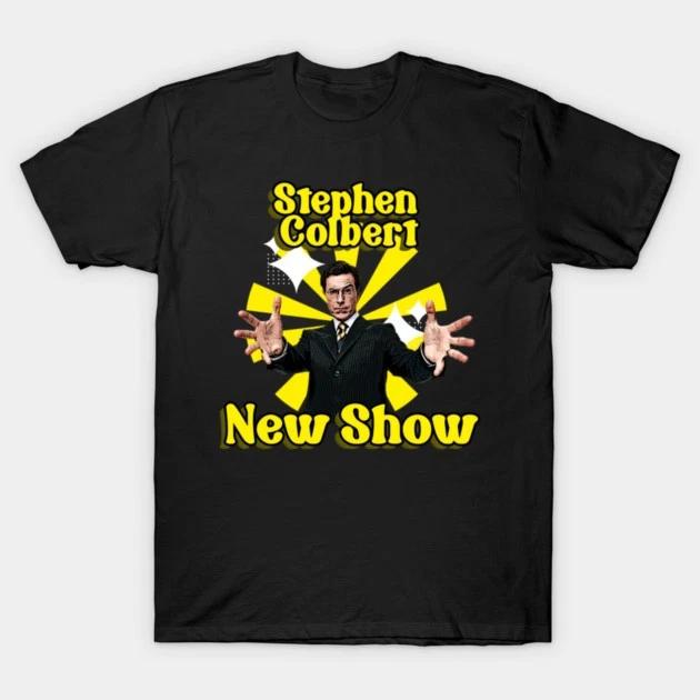 Stephen Colbert Tv Host Tribute Tshirt S