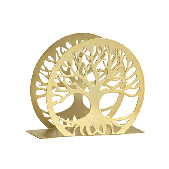 Portatovaglioli a Forma di Cervo da Tavolo Animale Foresta Albero Dispenser di Carta Rotondo Metallo Rustico Portatovaglioli di Stoffa per Cucina Fattoria Ristorante
