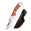 Stainless Steel Kitchen Knife Cleaver Forged Boning Knife Butcher Knife Sharp Slicing Knife with Cover