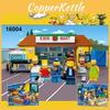 Supermarket Simpsons The Assembled Building Block Toys For Daily Chikdrens Gift
