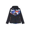 Nike A.I.R. Hola Lou Geometric Logo Print Zip Hoodie Jacket Men Outerwear Black DQ4782-010