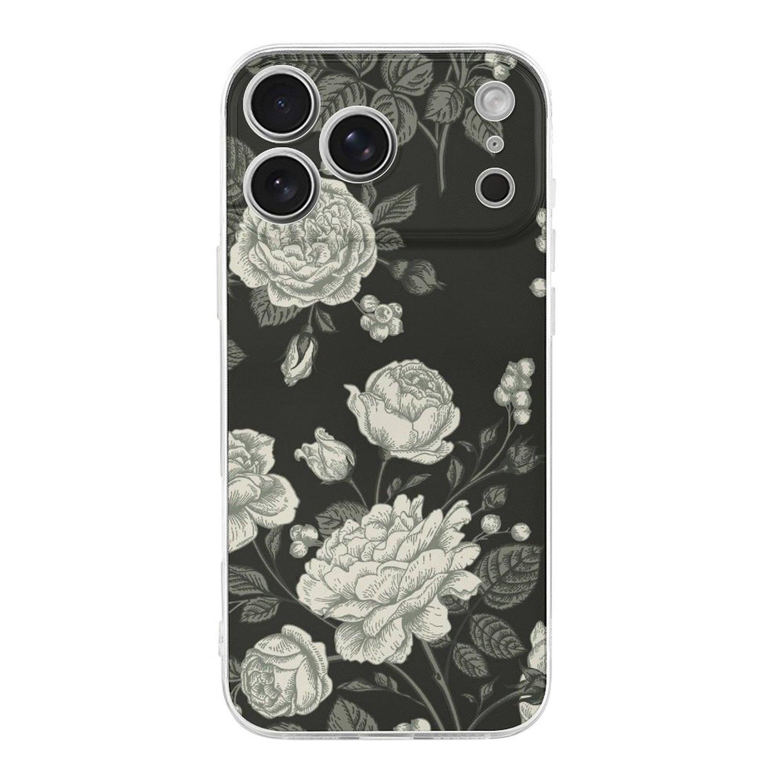 

1 Pack For Iphone 17/17Air/17Pro/17ProMax Tpu Clear Protective Slim Frame Case With Flexible Shockproof Edges And Smooth Grip Touch IPHONE-17ProMax белый