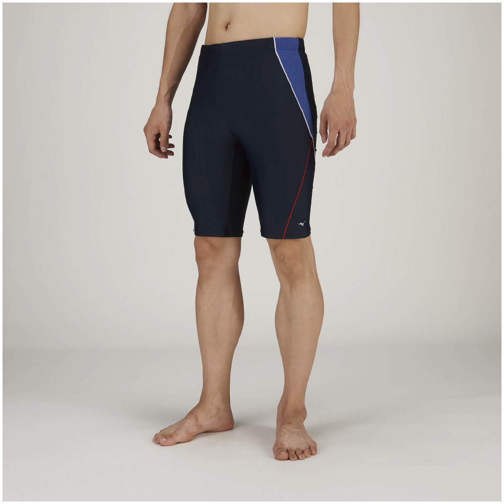 

MIZUNO Gym Fitness Swimsuit Loose Fit Size Dark Navy x N2JB8602 Men s Spats, Small, 81 Navy,