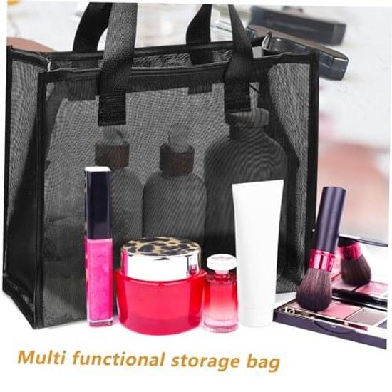 No-brand item Nylon head cosmetic pouch makeup bag toiletry travel supplement womens