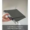 Yamazaki Expandable Tension Rod Shelf Mini Black W15-28 x D16 x H3cm Tower 6022