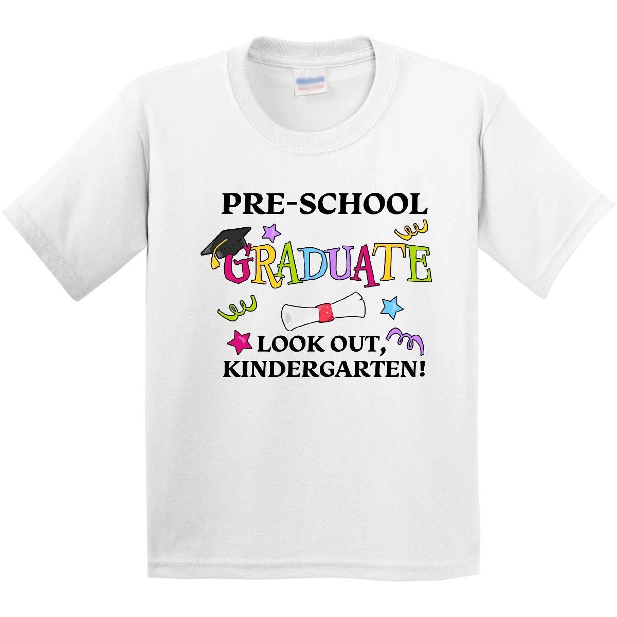 Inktastic Pre-School Graduate Look Out, Kindergarten! Youth T-Shirt Graduation 100