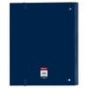 Chemise - safta - marino - 4 anneaux 35 mm - 100 feuilles a4 - bleu marine
