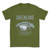 Greenland Is Not For Sale Cotton T-Shirt For Men's Summer T Shirts O-Neck Hip Hop Tee Shirt Oversized Casual Clothing