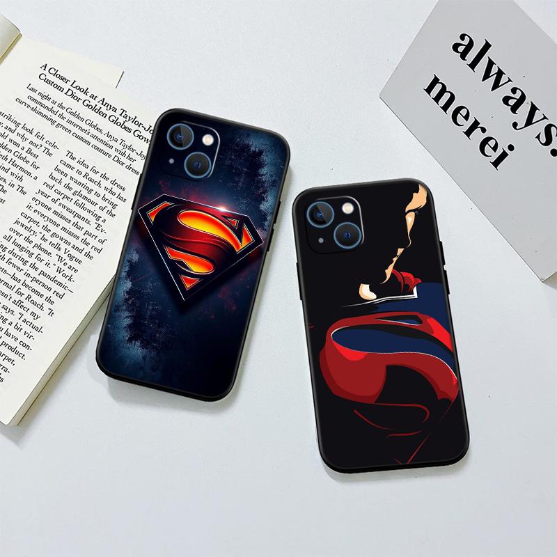 Superman LOGO Phone Case for Samsung Galaxy A11 A12 A13 A15 A52S A53 A55 A56 A70 A71 A72 A73 F06 F16 F56 S10 Plus S10e