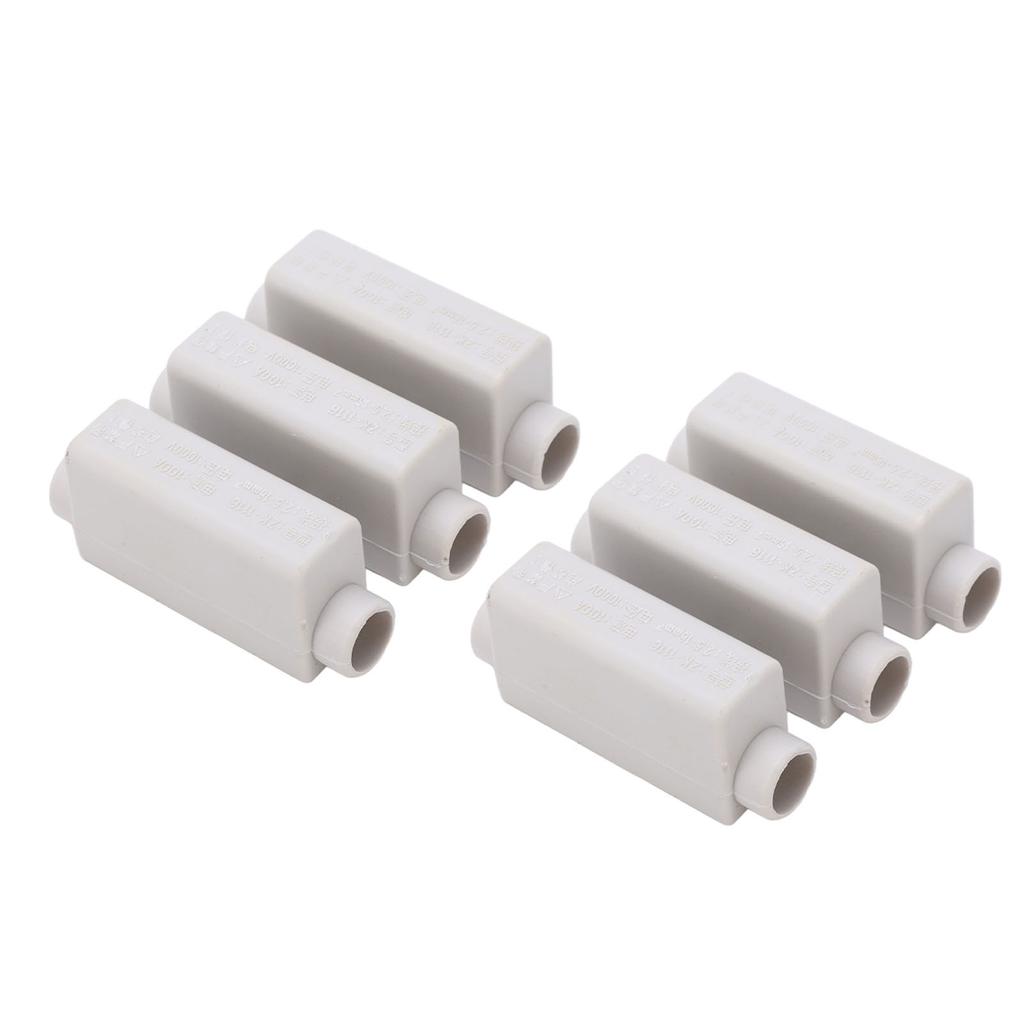 2Pcs High Power Wire Cable Connector 3 In 3 Out Strong Conductivity Heat Dissipation High Power
