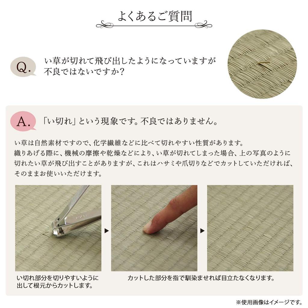 IKEHIKO Igusa Rug, F Levin, Black, Approx. 191 X 191 Cm, Soft with Backing, Made In Japan #8245829