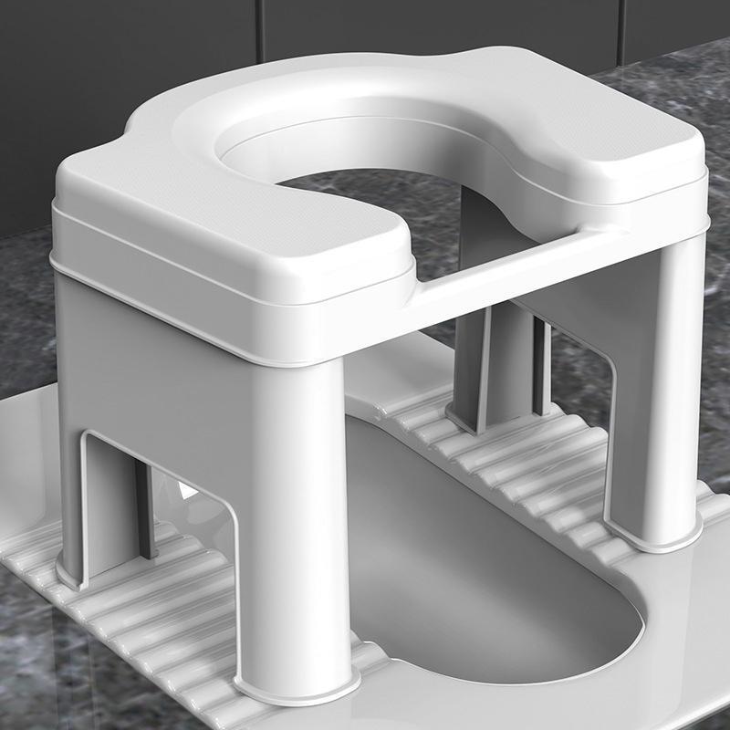 SEE KEAN Portable Bathroom Toilet Squat Stool