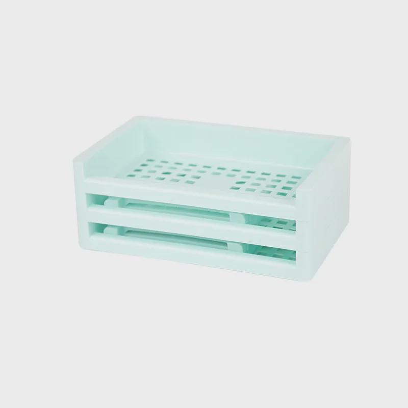 Sakura Multi-Layer Desktop Storage Rack - Creative, Colorful, and Modern Design