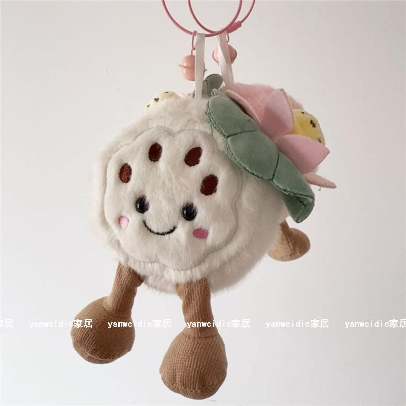 Stuffed Plush Lotus Toy With Soft Pp Cotton Filling For Girls Gift Companion