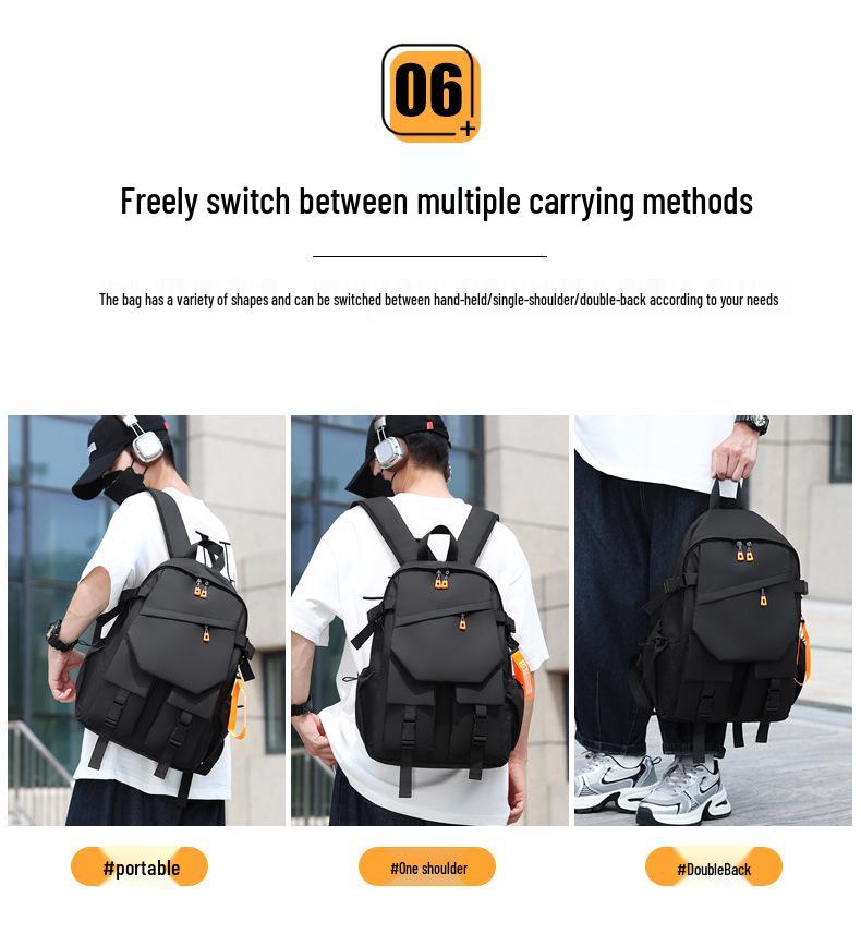 Pánský velkokapacitní multifunkční outdoorový sportovní a vysokoškolský batoh na notebook