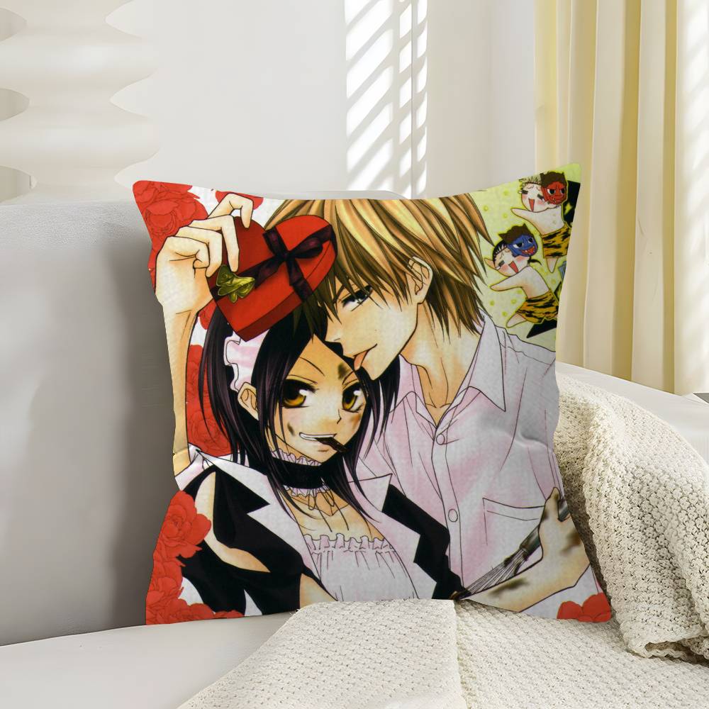 M-Maid Sama! Anime Office Cushion Pillowcase Car Cushion Cover45X45CM Lumbar Pillowcase Sofa Pillowcover
