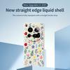 For Xiaomi 15 Ultra Case Colorful Flower Branches Pattern Printing Straight Edge TPU Phone Back Cover