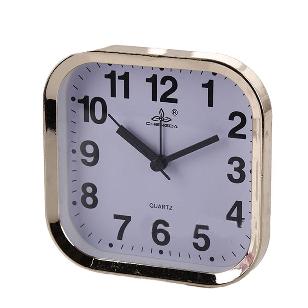 Alarm Clock Creative Square Circular Alarm Clock for Students High Quality Bedside Clock with Extra Loud Ringtones