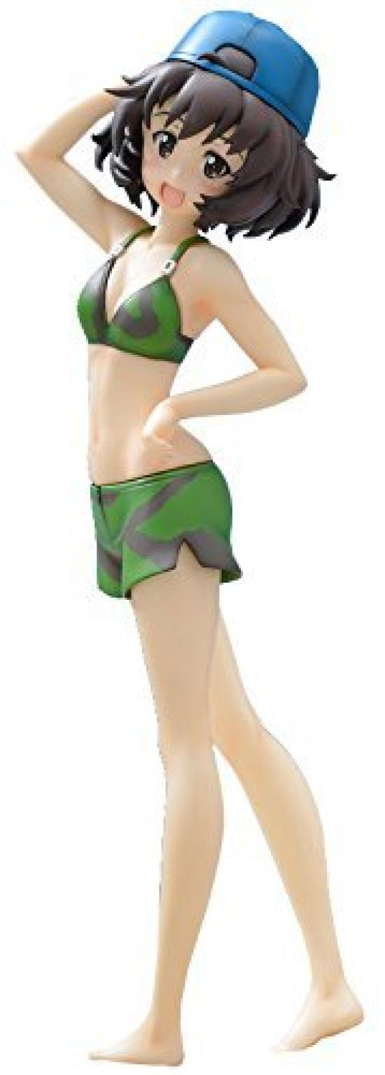 Girls und Panzer the Movie Premium Summer Beach Figure  Yukari Akiyama  (Prize Item)